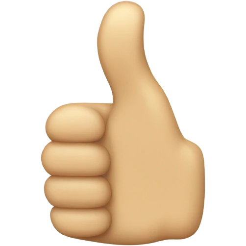 a girl with blonde ponytail thumbs up  emoji
