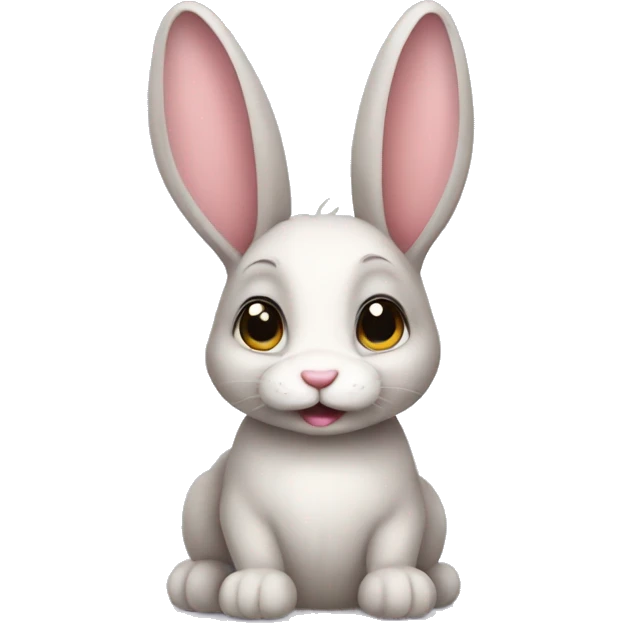 Cute bunny  emoji
