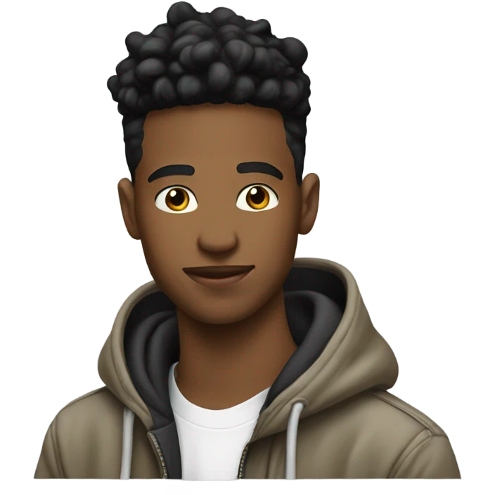 young guy streetwear emoji
