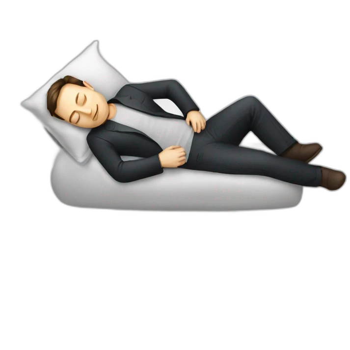 sleeping elon musk emoji