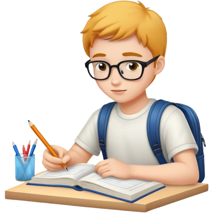 checking homework emoji