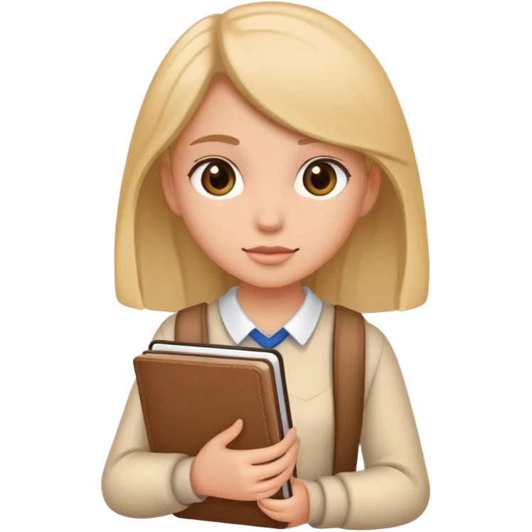 girly, note book  emoji