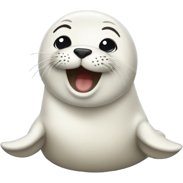 Happy seal emoji