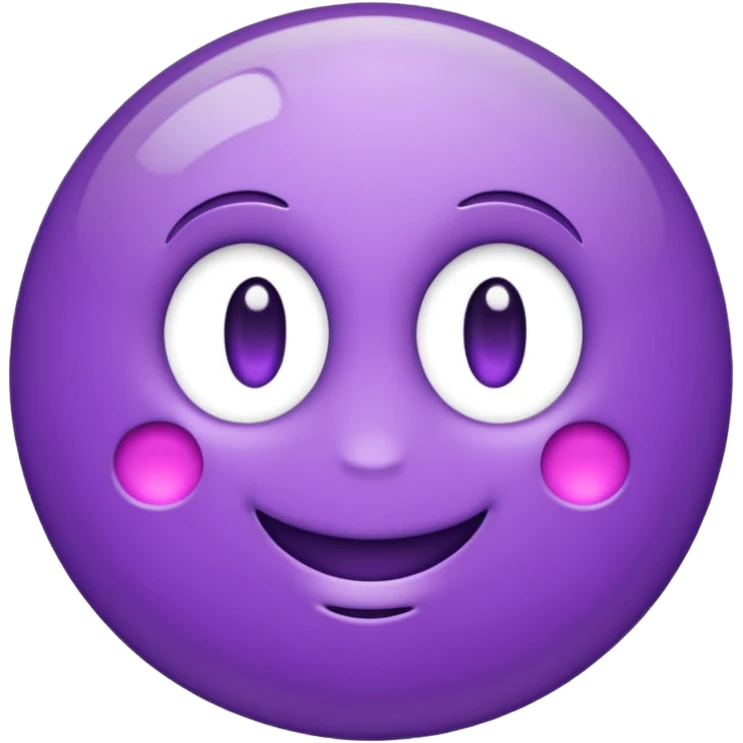 text that spells "YOU" in a shiny purple fancy text font  emoji