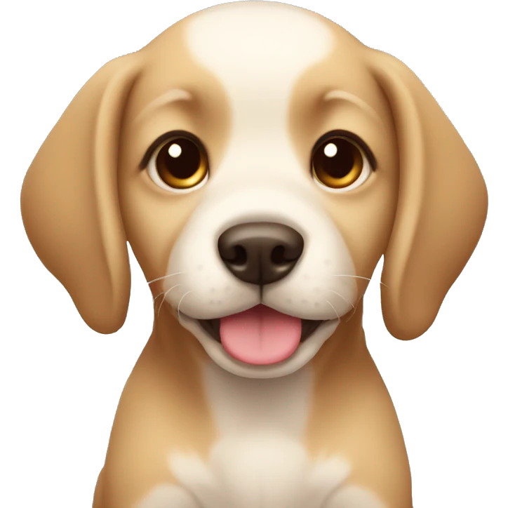 baby cute dog emoji