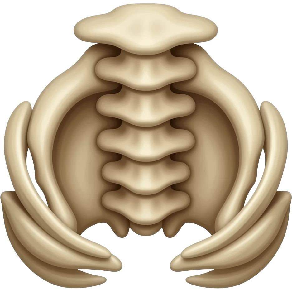 Hueso cadera dinosaurio emoji