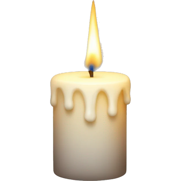 Candle winter emoji