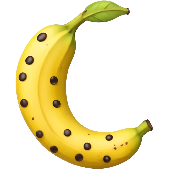 Tired banana emoji