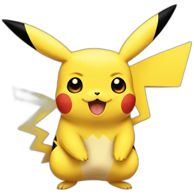 Pikachu pokemon emoji