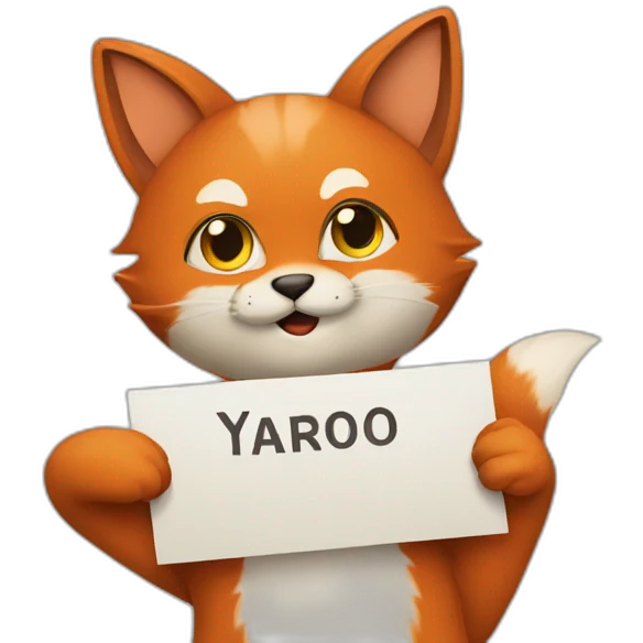 foxy-cat-holding-a-sign-with-text-Yaroslav emoji