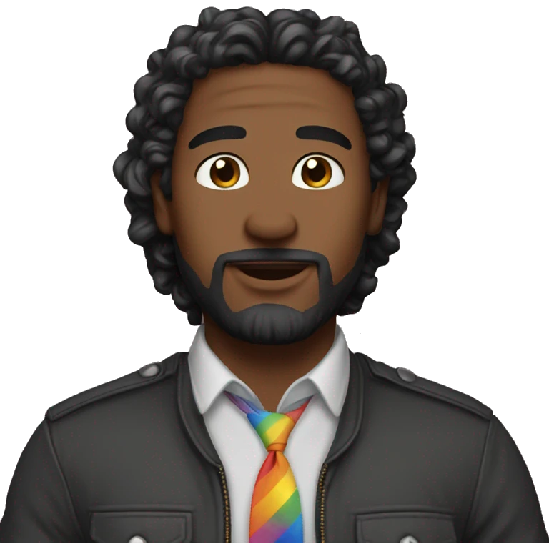 gay people getting rizzy emoji