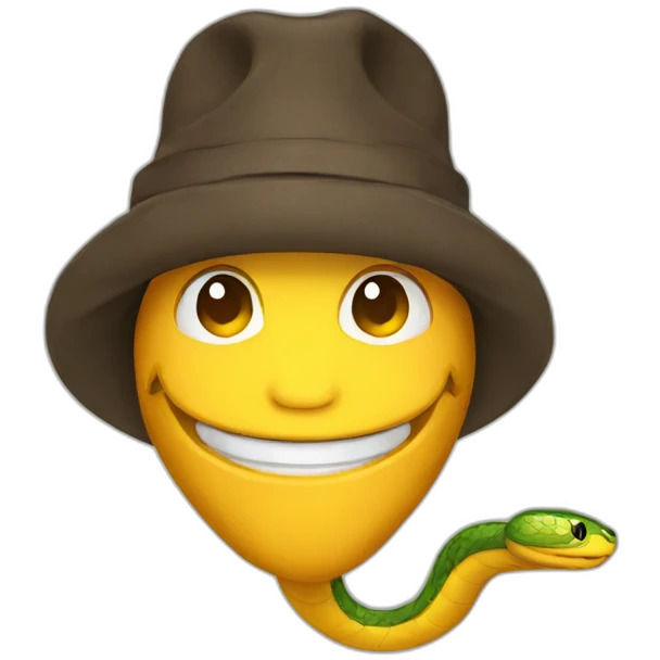 Snake hat emoji