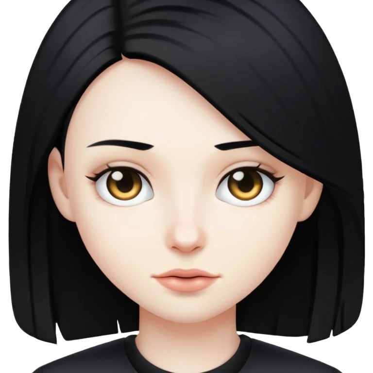 Black emo emoji