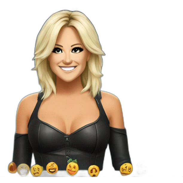 Helene fischer in helloween emoji