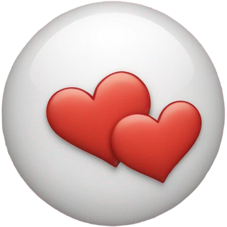 Emoji with hearts that says I love you  emoji