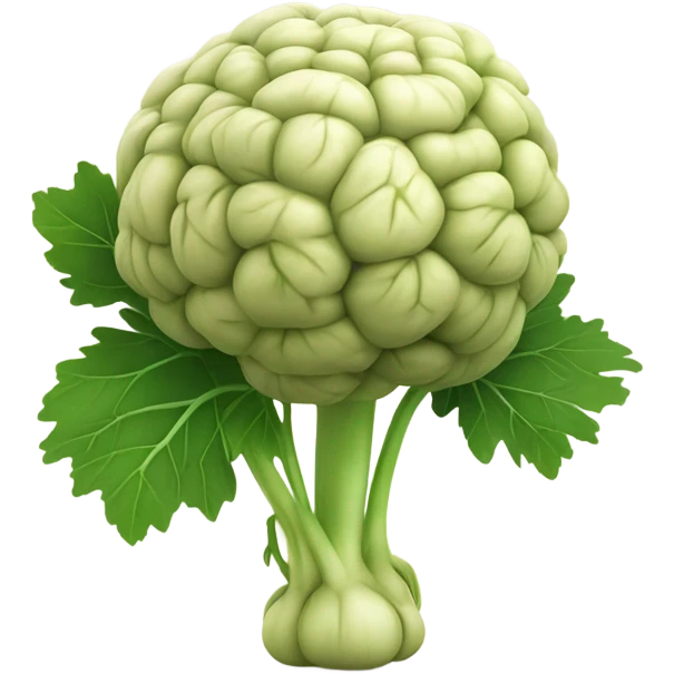 Celeriac plant emoji