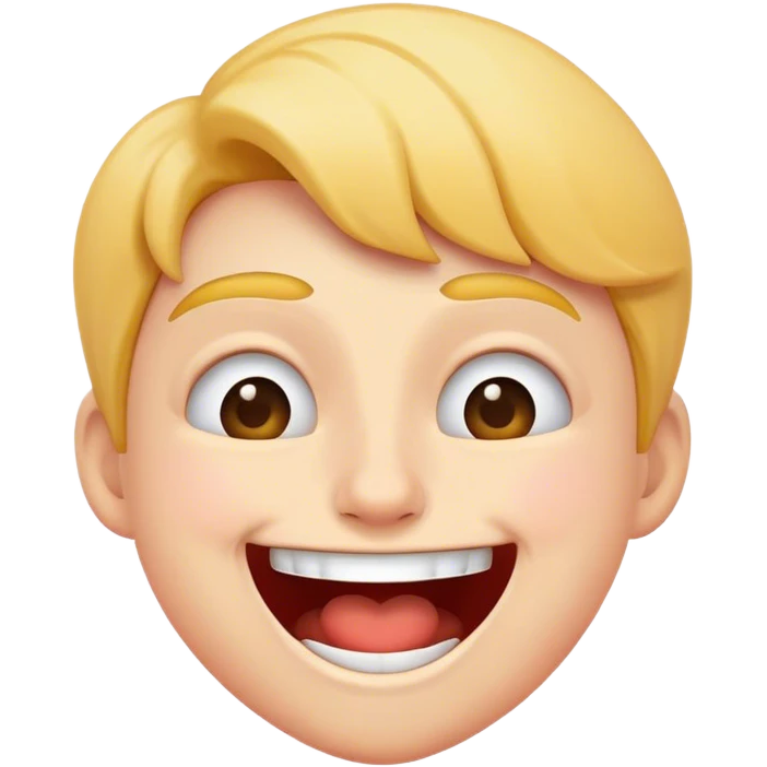 nervous laugh emoji
