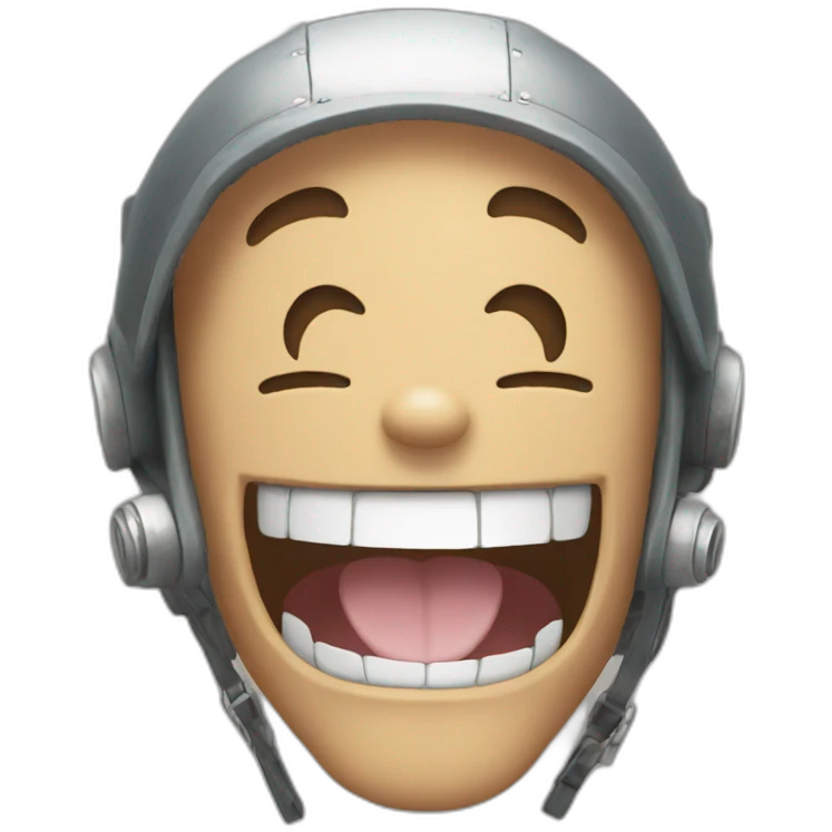 Chopper one piece laughing emoji