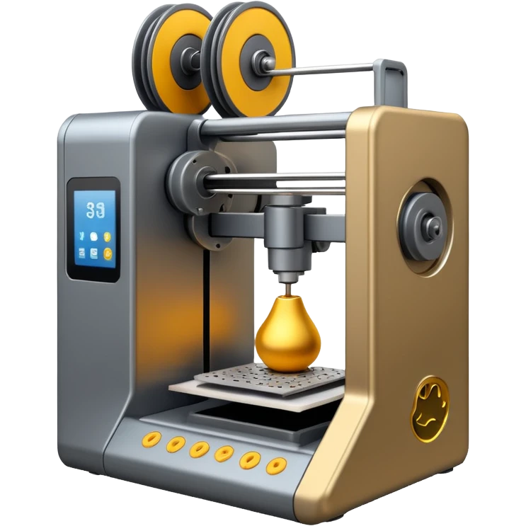 3d printing machine emoji