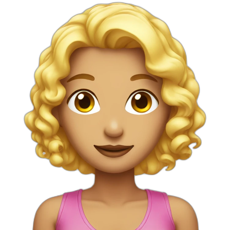 Sexy, person, face emoji