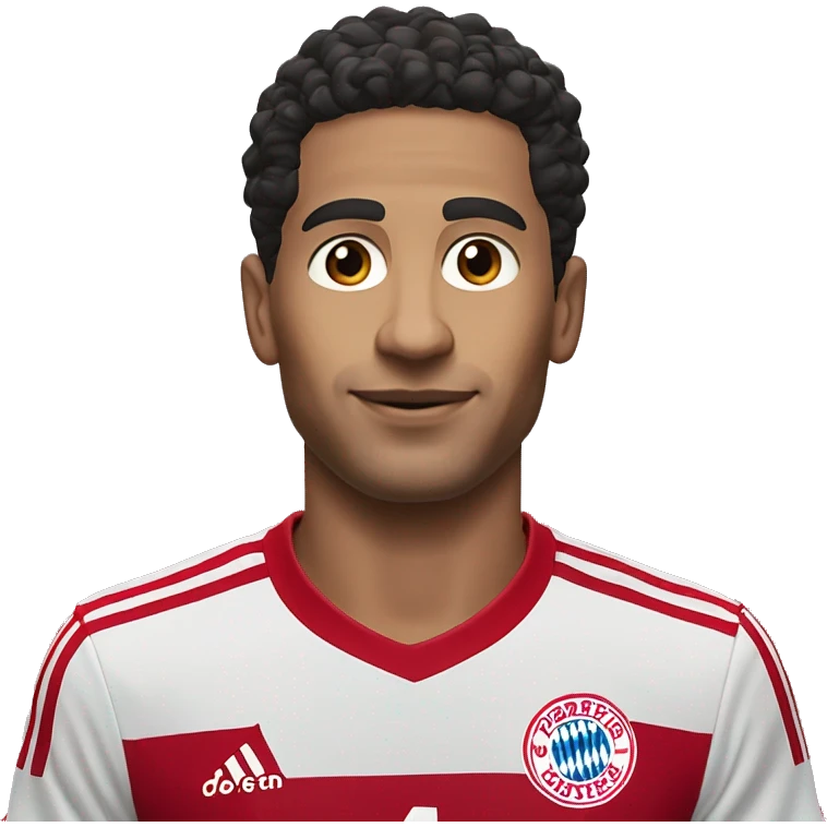 jamal musiala in fc bayern kit emoji