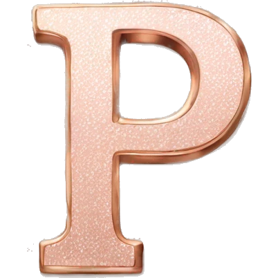 letters-P.S.-rose-gold-colour  emoji