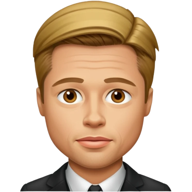 Brad Pitt emoji