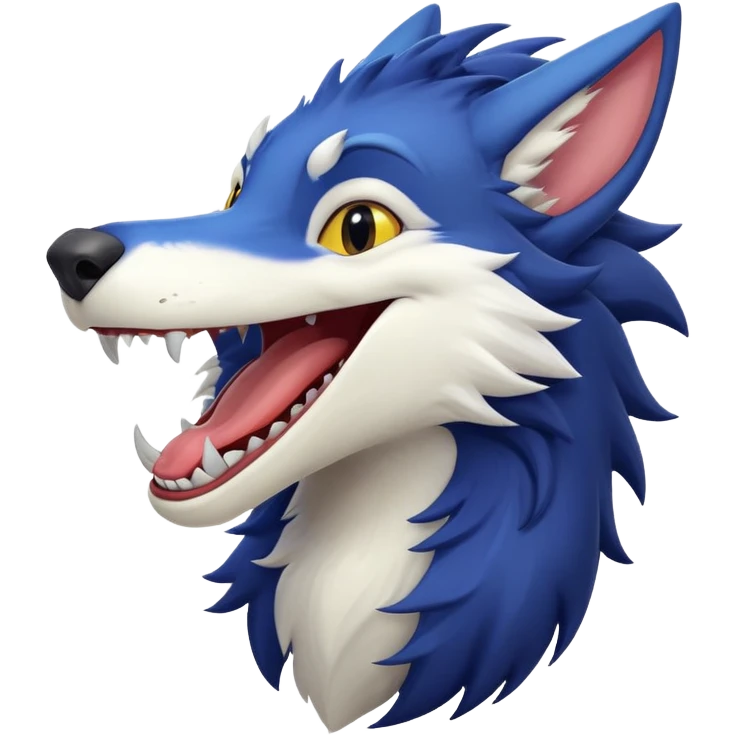 laughing sergal emoji