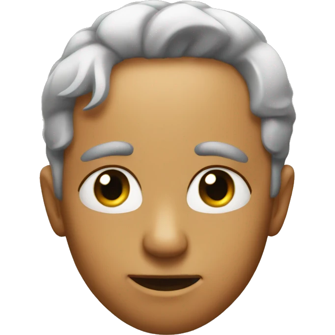 Blushing emoji