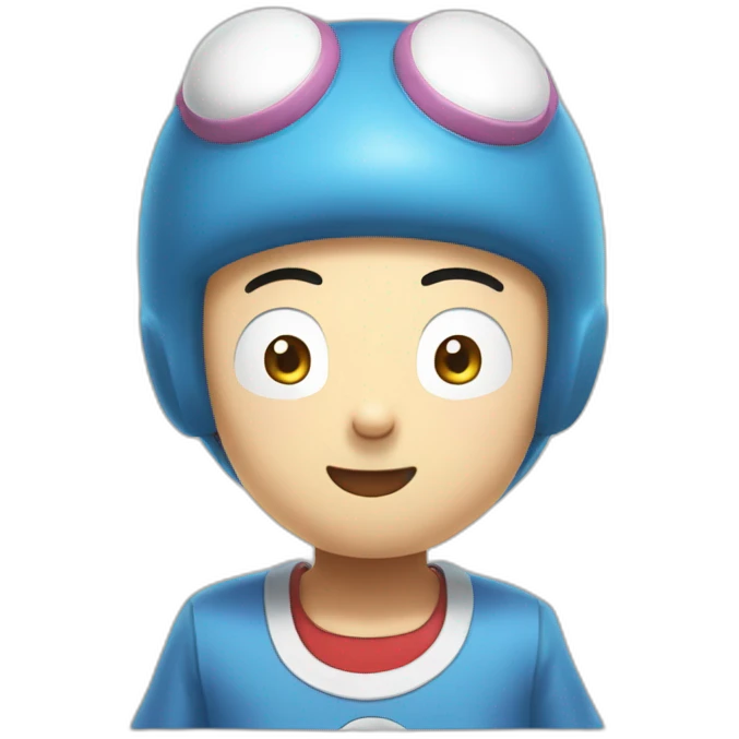 Doraemon and nobita emoji