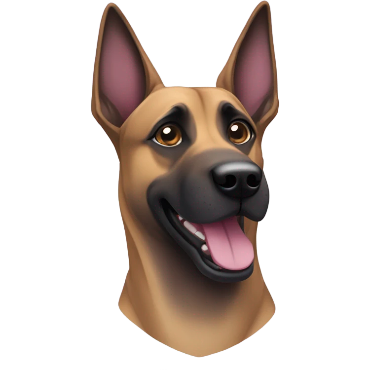 pastel purple malinois  emoji