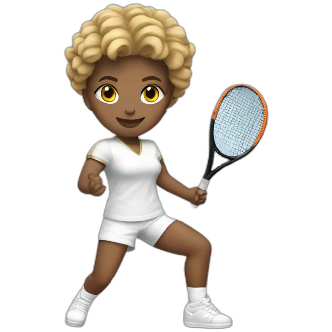Billie Jean tennis emoji