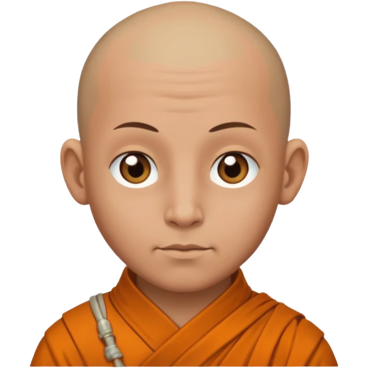 A monk emoji