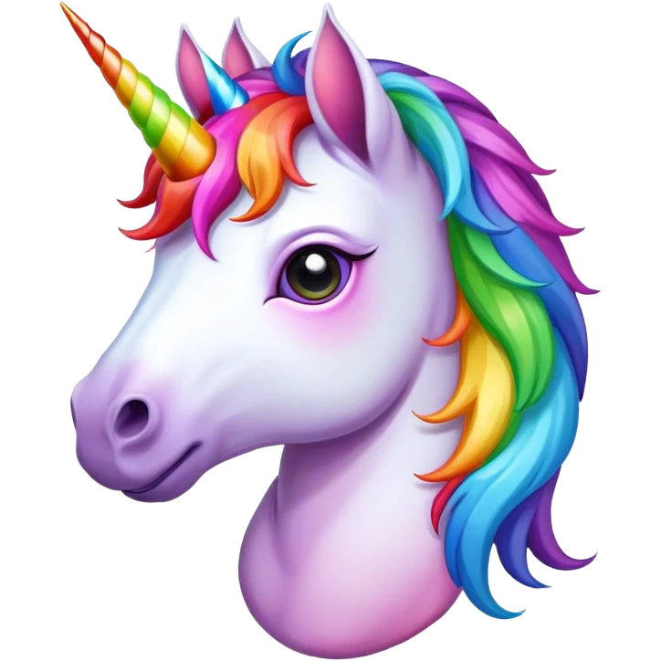 Mad unicorn  emoji