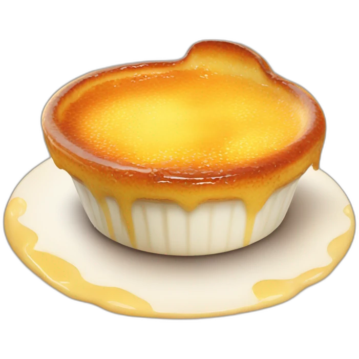 Creme brulee emoji