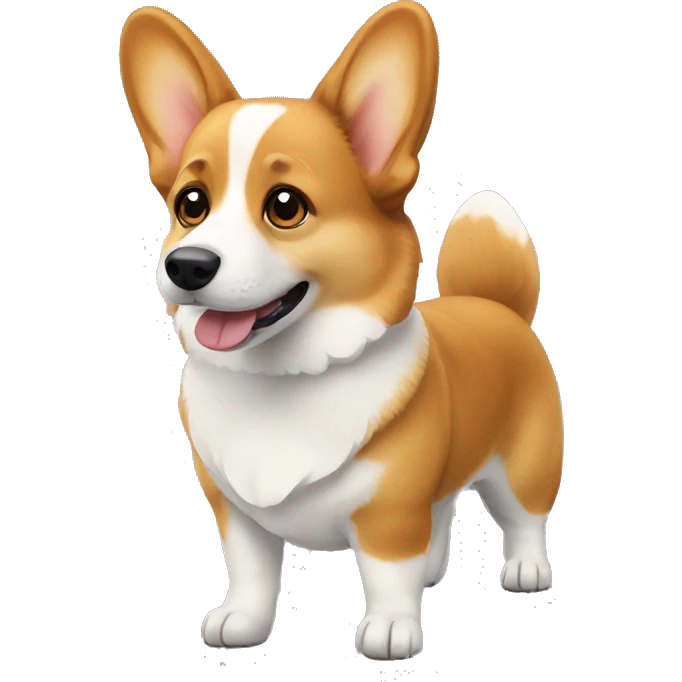 Corgi dog emoji