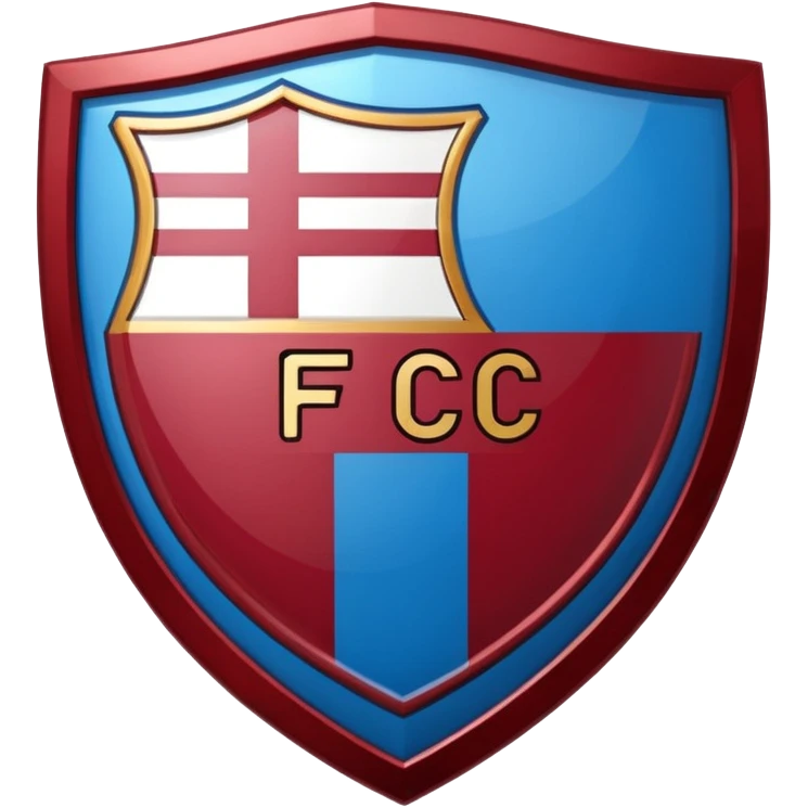 Barcelona solo el escudo actual  2026 y q diga fc emoji
