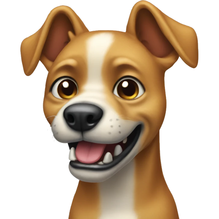 Dog that is a dinossur emoji