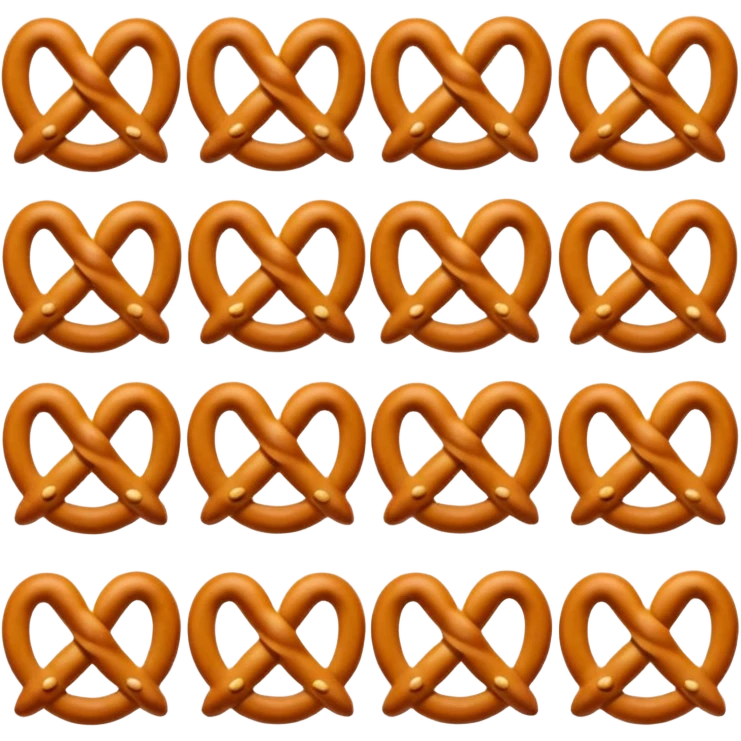 Little pretzel people  emoji