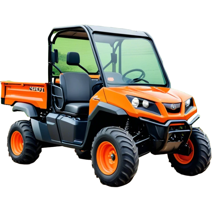 Farm Utility Vehicle (UTV) - Kubota RTV-XG850 (Model Year: 2021) (Iconic colour: Orange) emoji