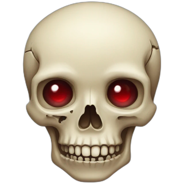 skull sob with heart eyes emoji