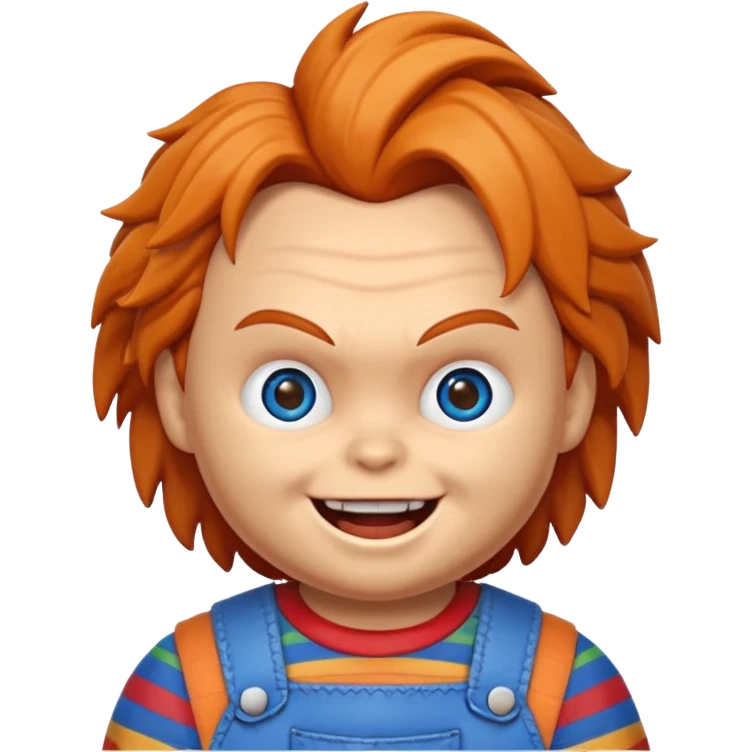 Un emojin de chuky emoji