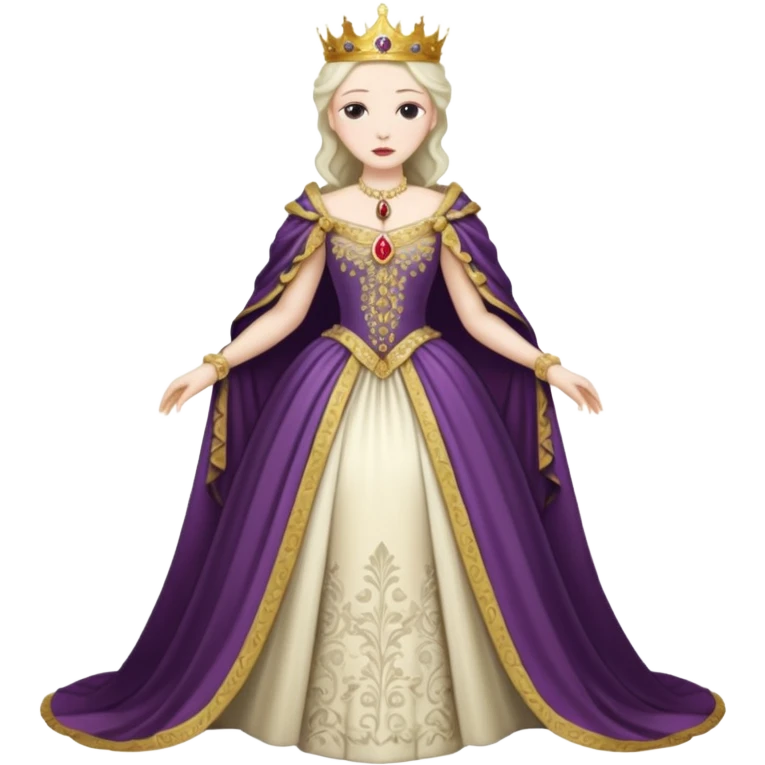 HEADLESS QUEEN WITHOUT HEAD emoji