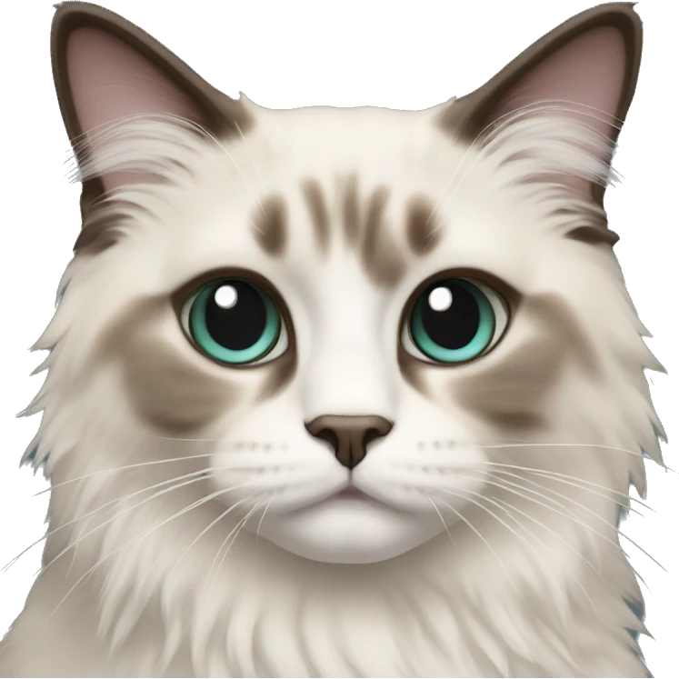 Ragdoll cat emoji