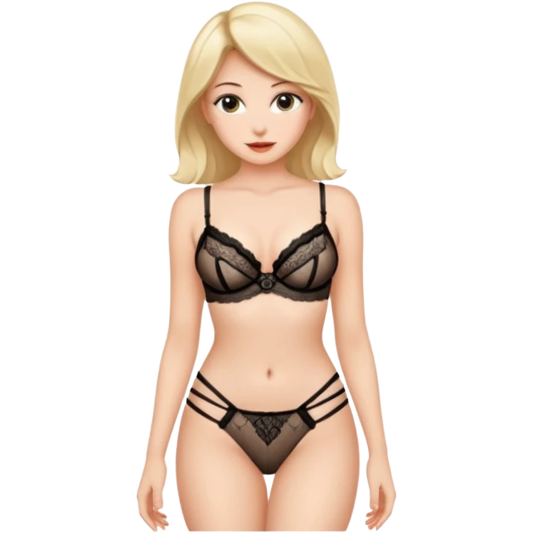 lingerie sexy girl emoji