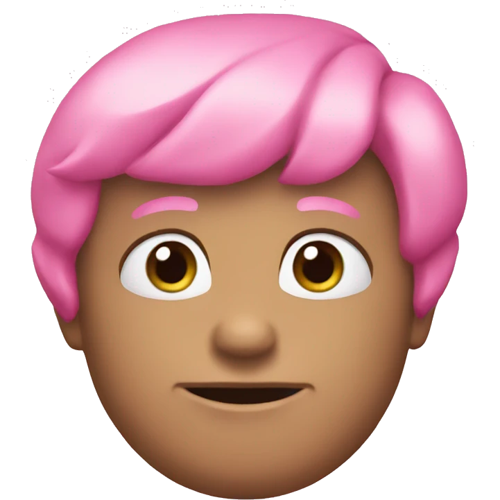 Pink OK emoji