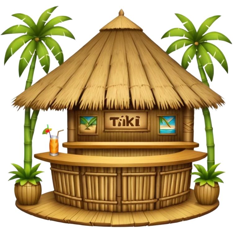 tiki bar emoji