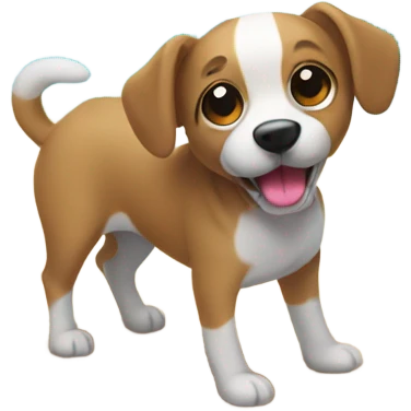 Dog at the beach emoji