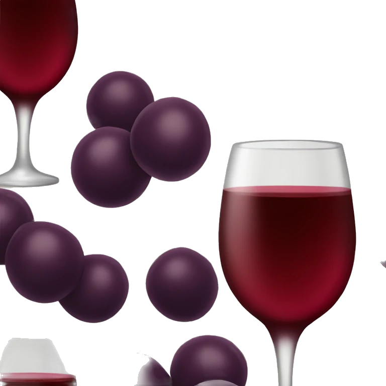 Red wine emoji