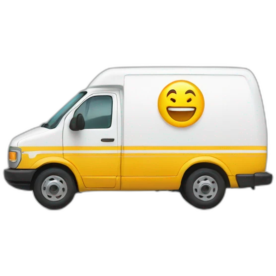 Delivery van emoji